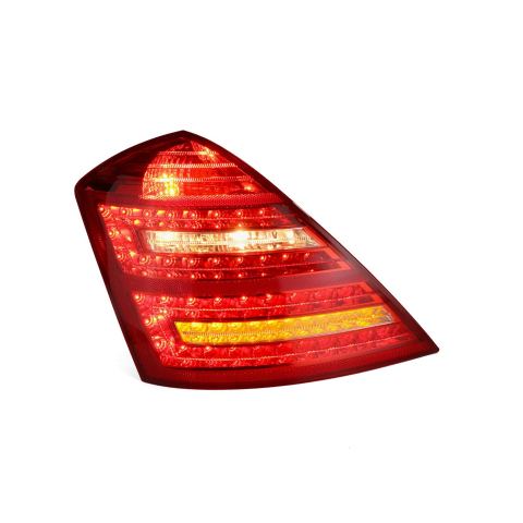 for benz w221 s class tail light - 版本详情图