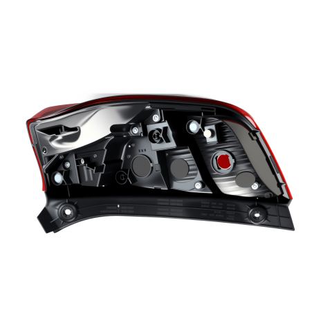 for 17-19 honda fit tail light - 背面图