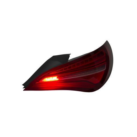 for benz 16-19 cla 117 tail light - 版本详情图